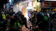 Image: Anti-government demonstration in Hong Kong