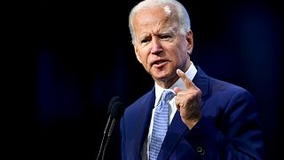 Image: Joe Biden speaks at the New Hampshire Democratic Party state convent