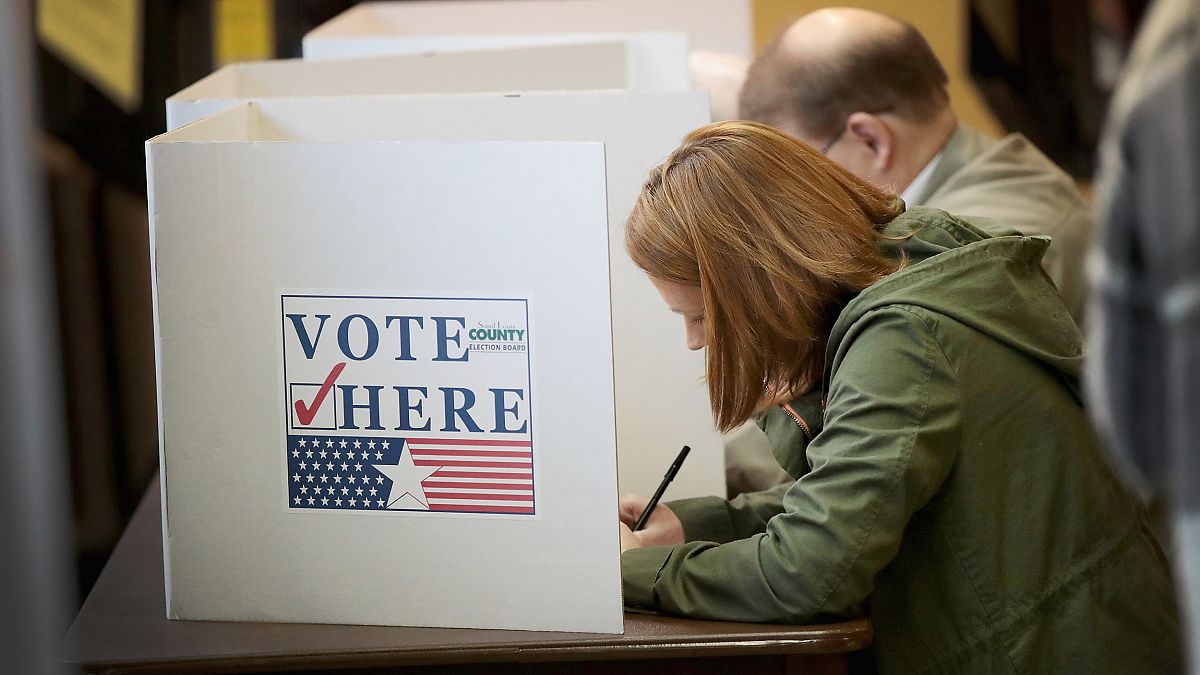 Image: Voters Across The Country Head To The Polls For The Midterm Election