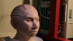 Image: This image shows a portrait of a juvenile female Denisovan based on 