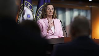 Image: Nancy Pelosi Holds Weekly Press Conference At The U.S. Capitol