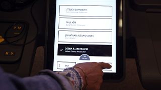 Image: Voting machine prototype