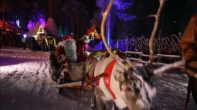 سفر بابانوئل فنلاندی به دور دنیا آغاز شد