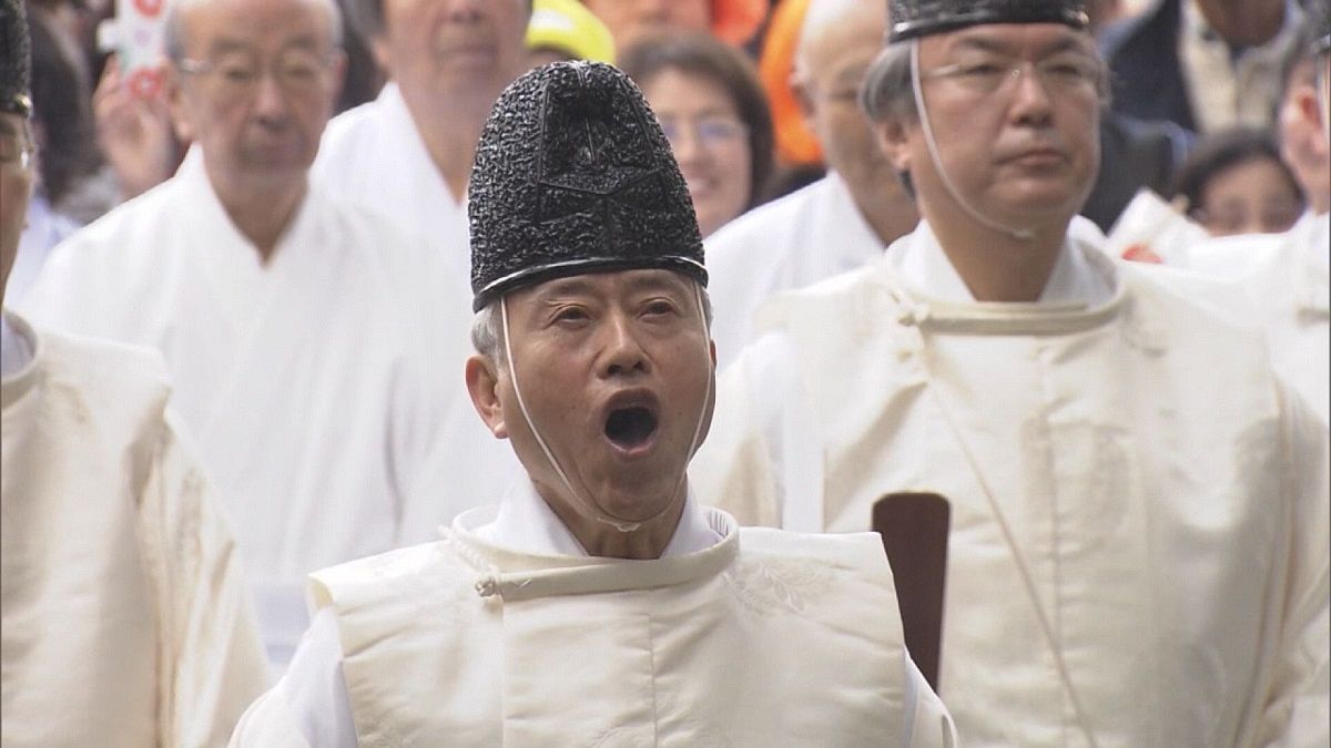 Japonya: Osaka'da yüksek sesle gülme etkinliği