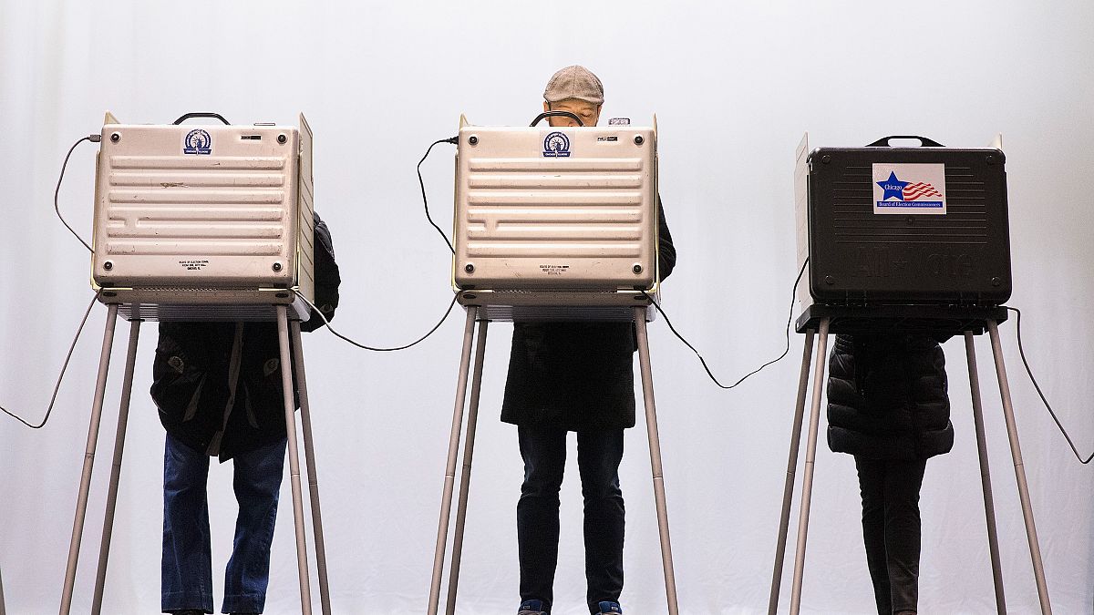 Image: Voters Go To The Polls In Illinois Presidential Primary