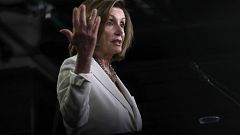 Image: Speaker Of The House Nancy Pelosi Addresses The Media In Weekly Pres