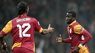 Relieved Eboue thanks Galatasaray and 'dad' Fatih Terim for job offer