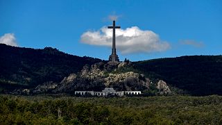 Image: The Valle de los Caidos, a monument to Francoist combatants and Fran