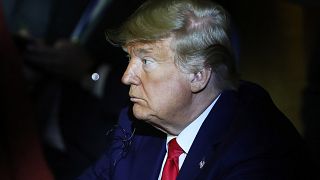 Image: President Donald Trump briefly attends the United Nations (UN) Clima