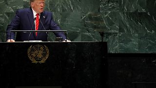 Image: President Donald Trump speaks at the United Nations General Assembly