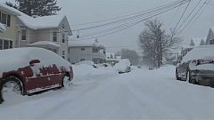 Пенсильвания под снежным покровом 