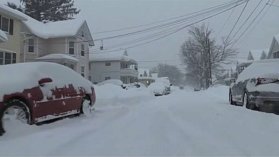 Queda de neve bate recordes na Pensilvânia