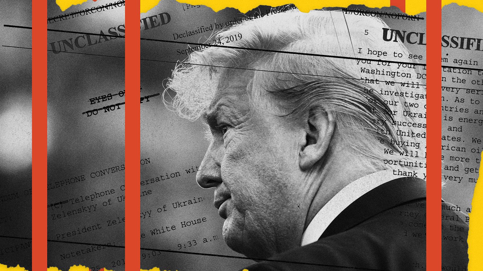Image: President Donald Trump released the text of his phone call with the 