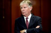 Image: Manhattan District Attorney Cy Vance attends a news conference in Ne