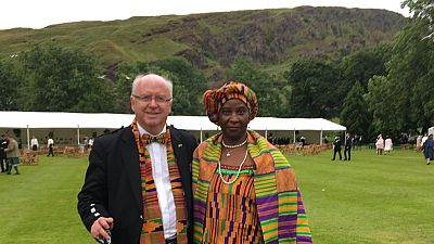 Un couple ghanéo-écossais suscite l'admiration sur Twitter