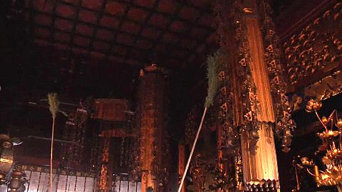 Zenkoji year end temple cleaning