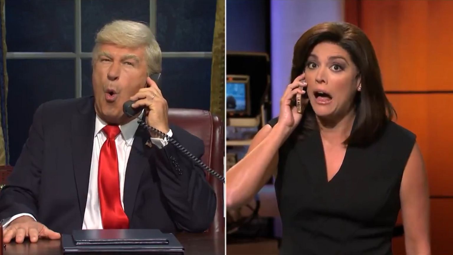 'SNL' returns for 45th season, targets Trump impeachment