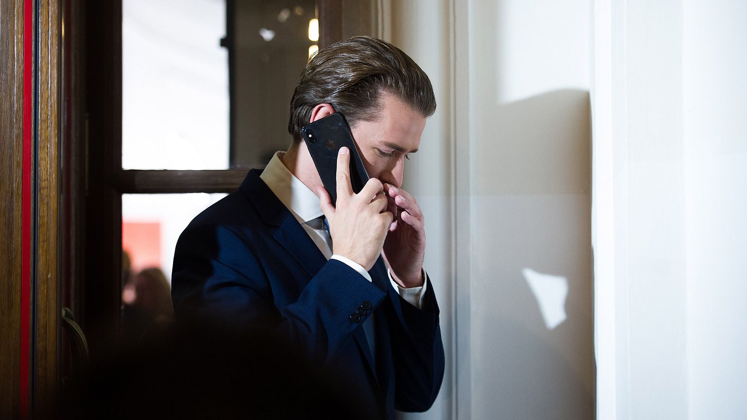 Image: Former Chancellor Sebastian Kurz of the Austrian People's Party (OeV