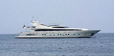 St. Vitamin, the yacht Yevgeniy Prigozhin\'s family has vacationed on, which was sanctioned by the Treasury for attempted 2018 election interference.