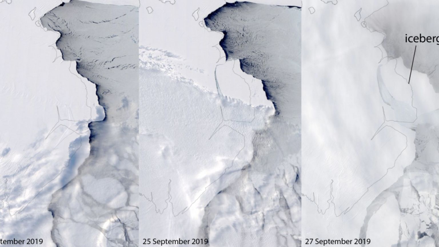 The Amery Ice Shelf iceberg calving sequence