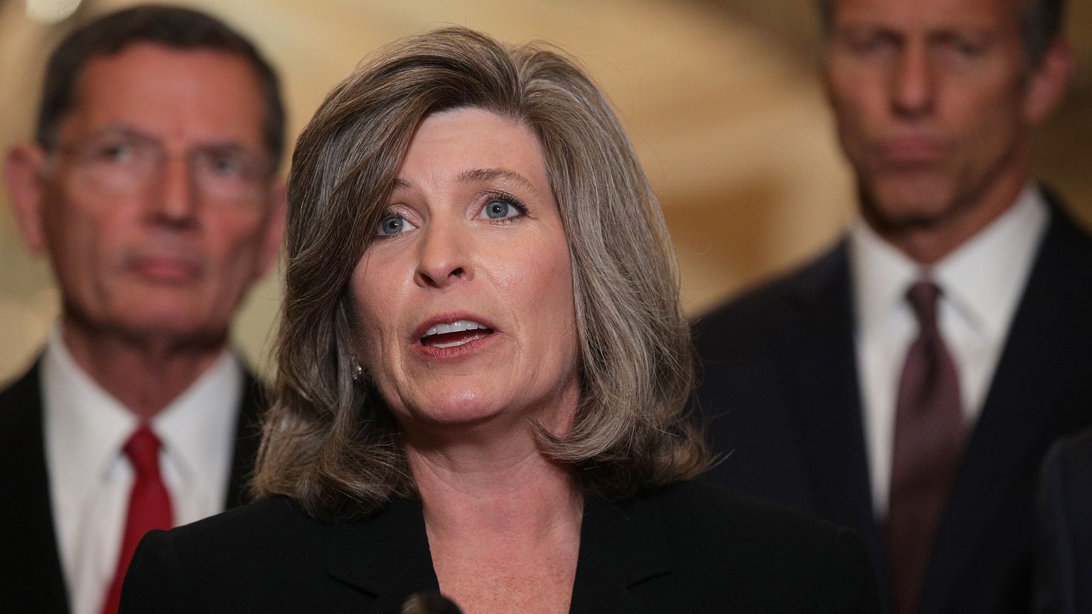 Image: Senators Hold Weekly Policy Luncheons At The Capitol