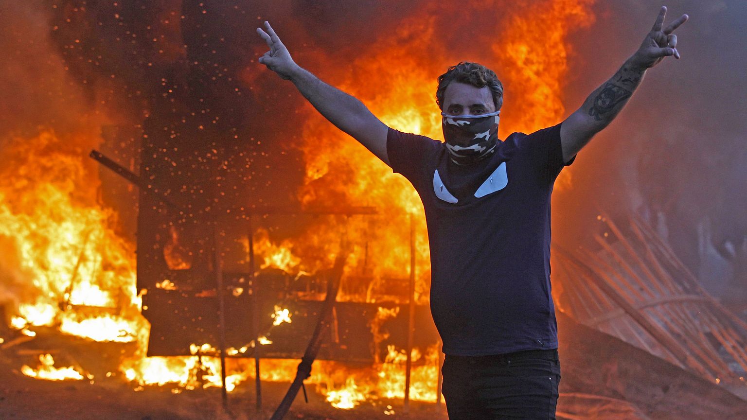 Image: TOPSHOT-IRAQ-POLITICS-DEMO-UNREST