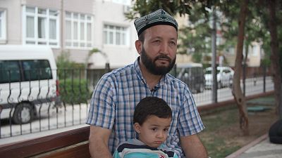 Abdulhaber Rejep, who has not seen his wife Aygul Abdulla since she returned to Xinjiang three years ago to pick up the couple’s four other sons to take them back to Turkey, lives with his youngest, Hamza.