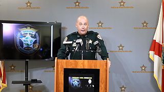 Sheriff Johnson holds a news conference revealing details about a shooting 