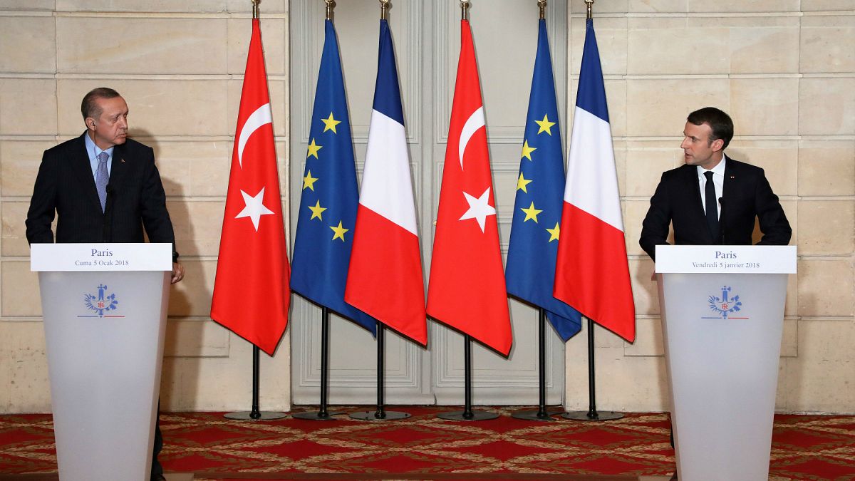 Erdoğan ile Fransız gazeteci arasında 'MİT tırları' gerginliği