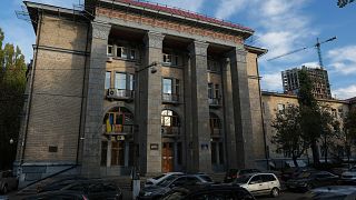 Image: The offices of NABU, the National Anti-Corruption Bureau of Ukraine,