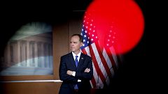 Image: House Intelligence Committee Chairman Adam Schiff during a press con