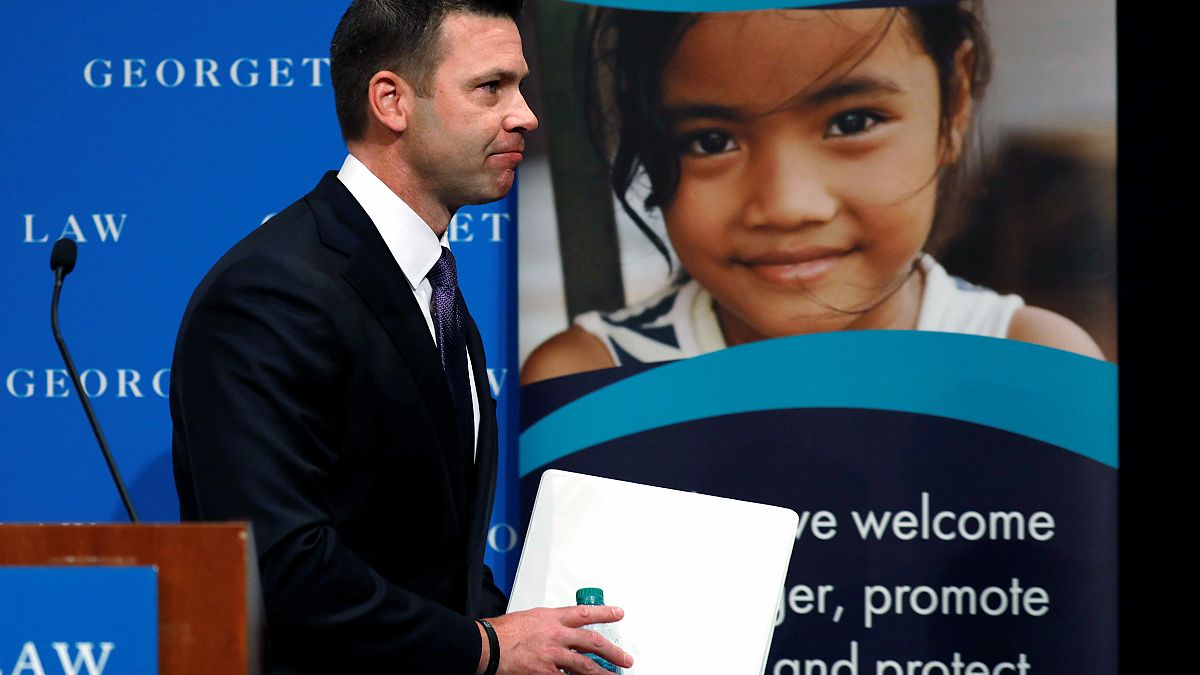 Image: Acting DHS Secretary Kevin McAleenan attends the Migration Policy In