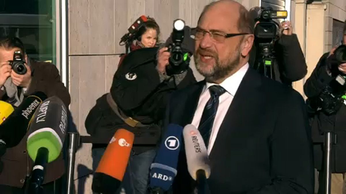 Schulz will in Sondierungen Europa voran bringen