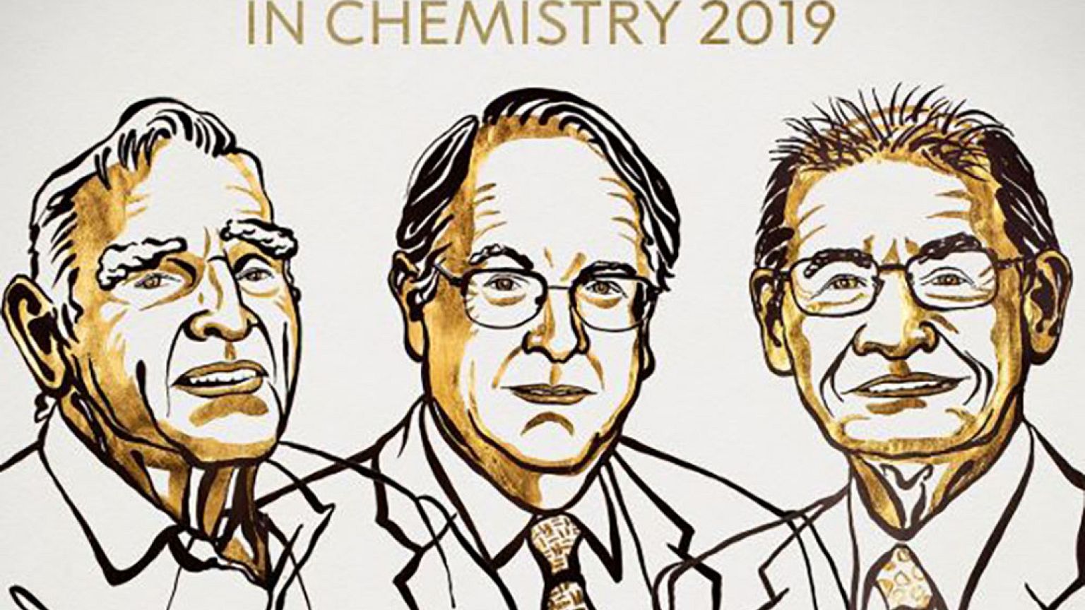 Image: Laureates of the 2019 Nobel Prize in Chemistry, John B. Goodenough, 