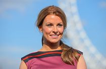 Image: Coleen Rooney during a photocall for the launch of her fashion and s