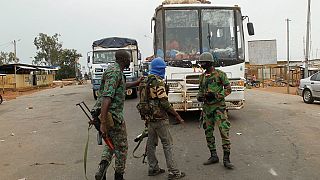 Heavy gunfire at military camps in Ivory Coast's second city