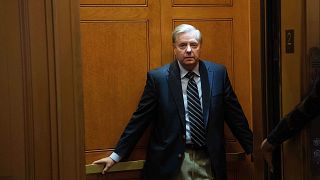 Image: Sen. Lindsey Graham, R-S.C., at the Capitol on May 2, 2019.