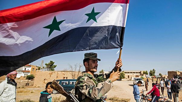 Syrian regime soldier Syrian regime soldier