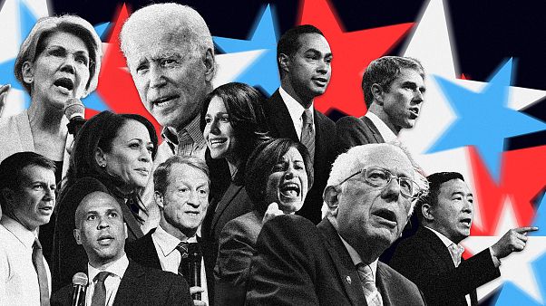 Image:  Twelve candidates will take the stage in a debate co-hosted by the 