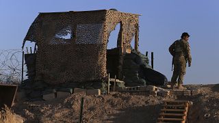 Image: A fighter from the Syrian Democratic Forces