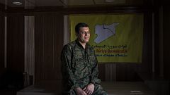 Image: Mazlum Kobani, the commander of the American-backed Syrian Democrati