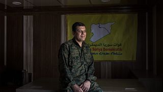 Image: Mazlum Kobani, the commander of the American-backed Syrian Democrati