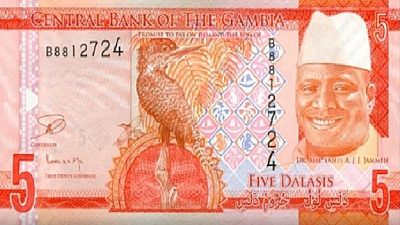 Gambia to phase out currency with Jammeh's head starting Feb. 2018