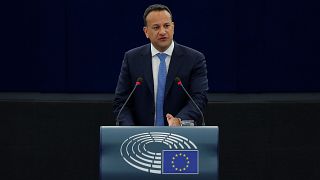 Leo Varadkar és Michel Barnier