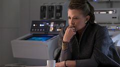 Image; Carrie Fisher stars in The Last Jedi
