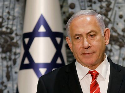 Israeli Prime Minister Benjamin Netanyahu speaks during a press conference in Jerusalem.