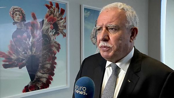 Le ministre palestinien des Affaires étrangères, Ryad al-Malki Le ministre palestinien des Affaires étrangères, Ryad al-Malki