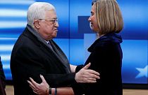 Abbas asks EU to recognise Palestinian statehood