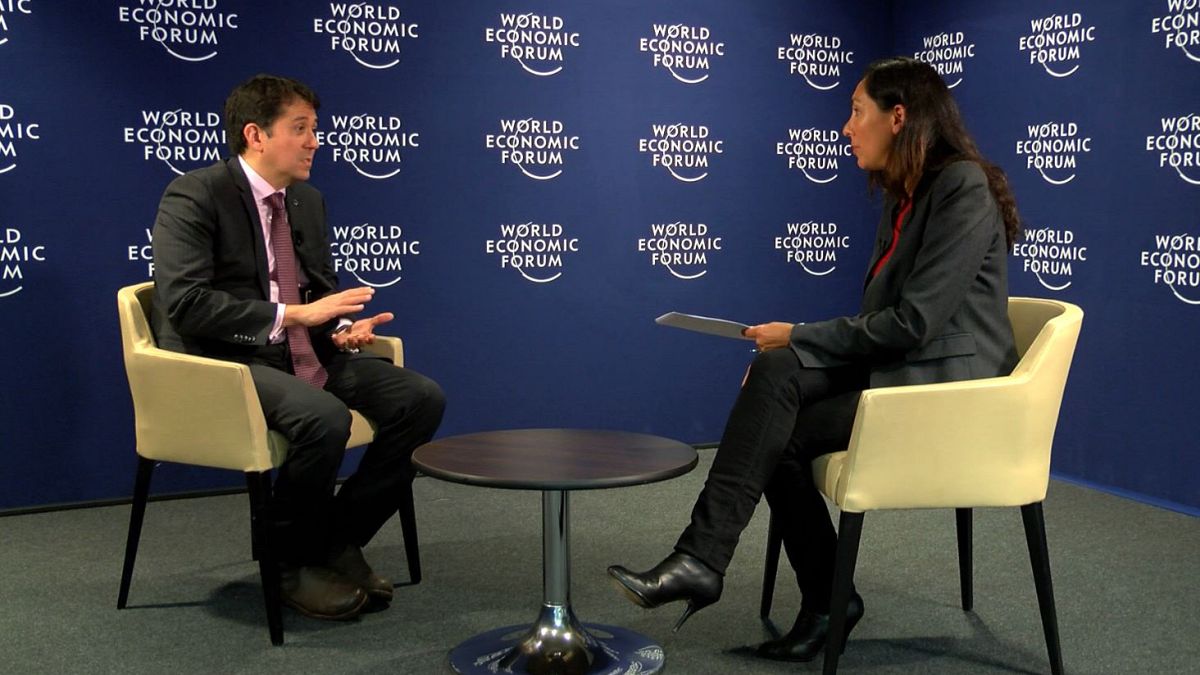 Davos 2018: Euronews in conversation with WEF managing director Lee Howell