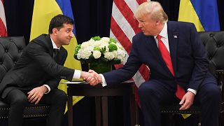 Image: President Donald Trump and Ukrainian President Volodymyr Zelensky sh